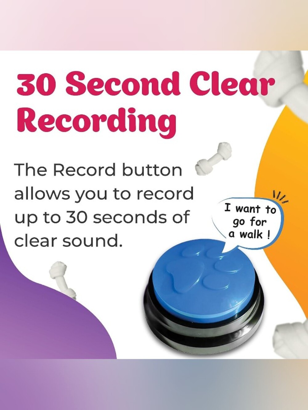 Pick 1 Voice Recording Button - Picture 9 of 10
